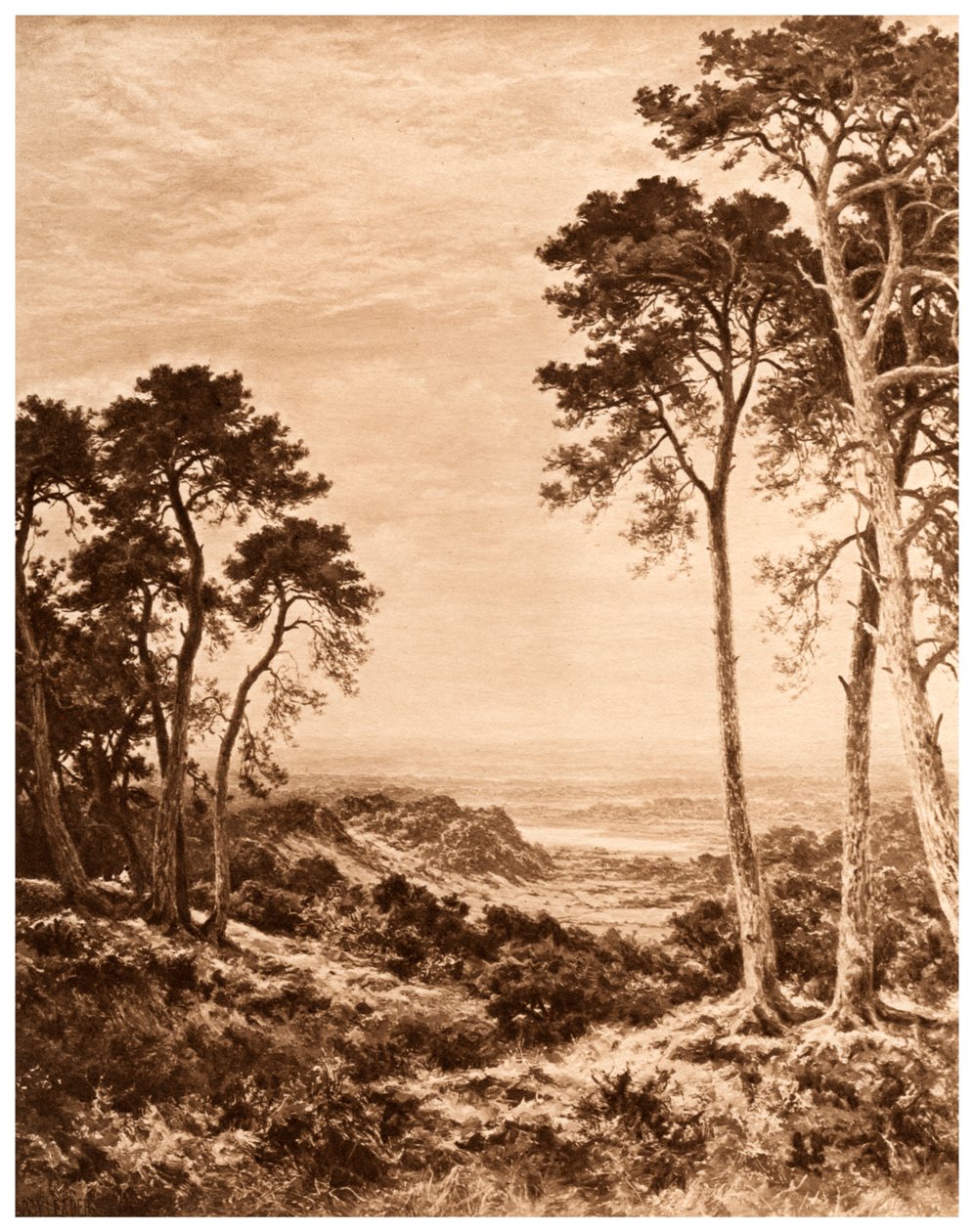 Coucher de soleil après la pluie, 1903 - Benjamin Williams Leader