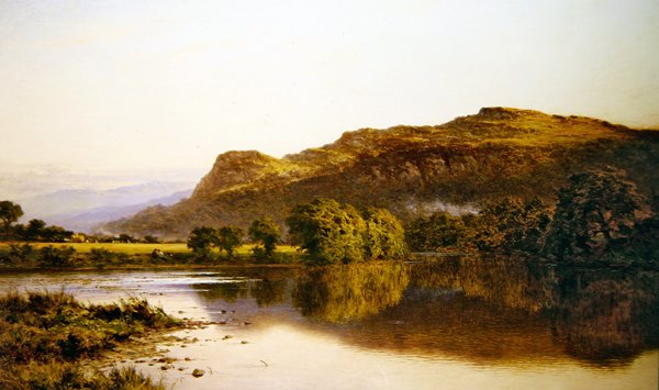 Où les eaux paisibles glissent - Benjamin Williams Leader