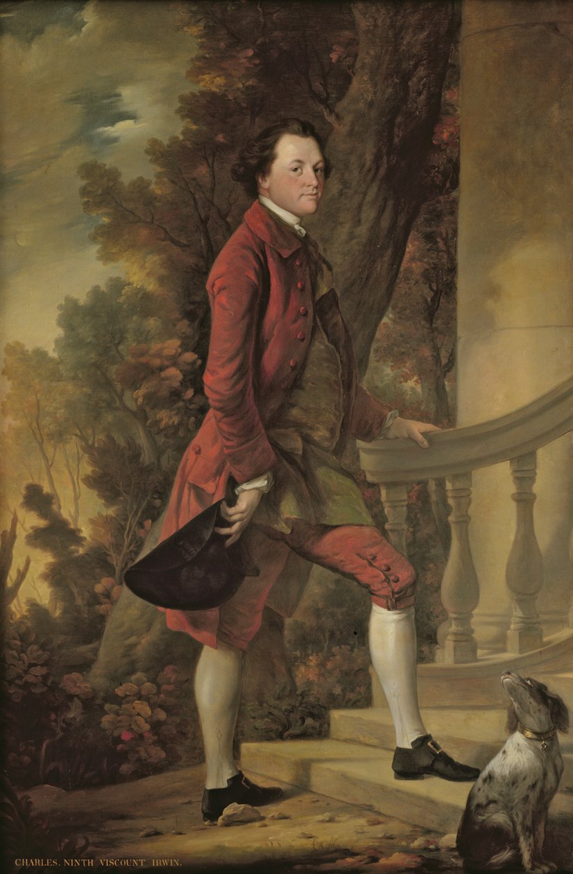 Portrait de Charles, 9e vicomte Irwin - Benjamin Wilson