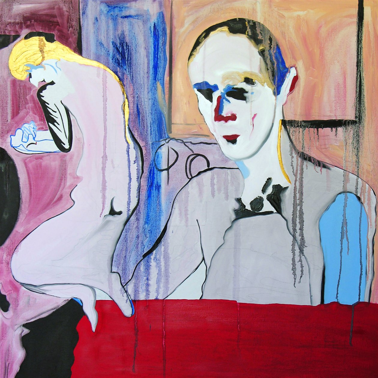 La famille Bonnard, 2005 (oil on canvas) - Benoit Erwann Boucherot