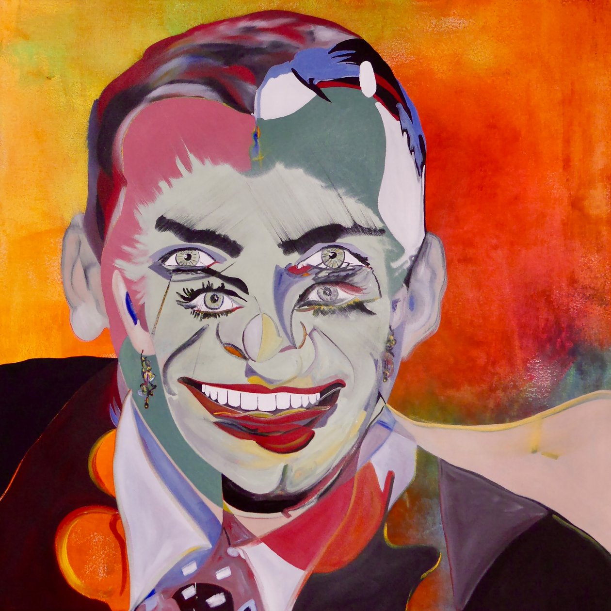 Mythe 2, 2021 (huile et acrylique sur toile) - Benoit Erwann Boucherot