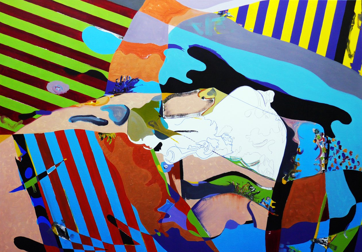 Surportrait : Yohan Vallée, danseur 2, 2020 (oil on canvas) - Benoit Erwann Boucherot