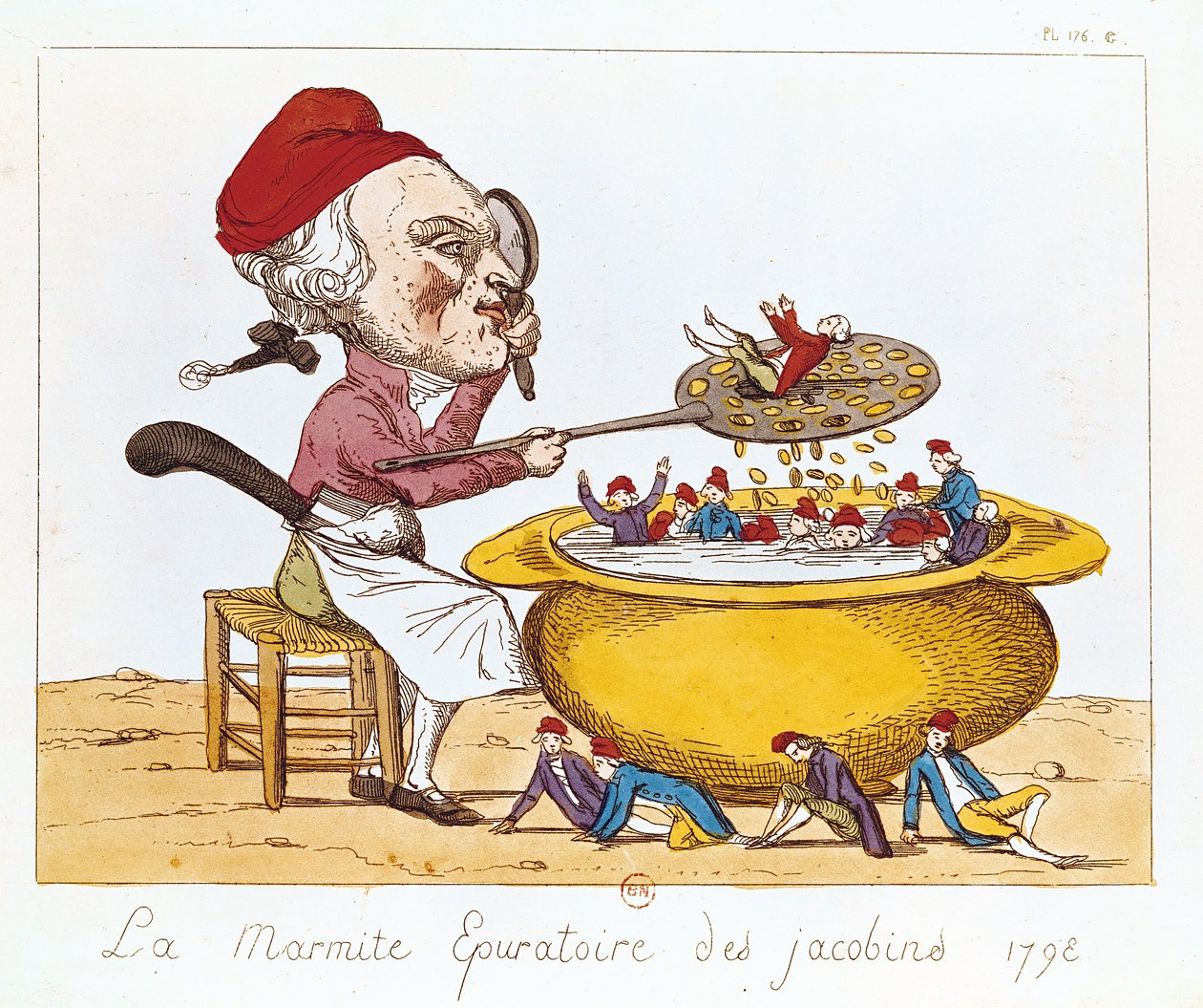 Le Pot Purificateur des Jacobins - Benoit Louis Henriquez