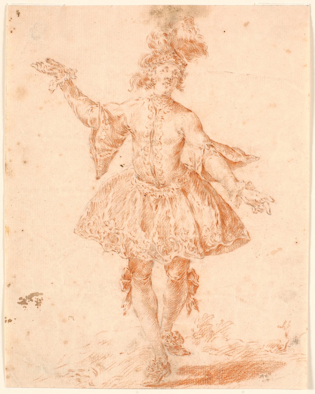 Figure théâtrale masculine debout - Benoît Le Coffre