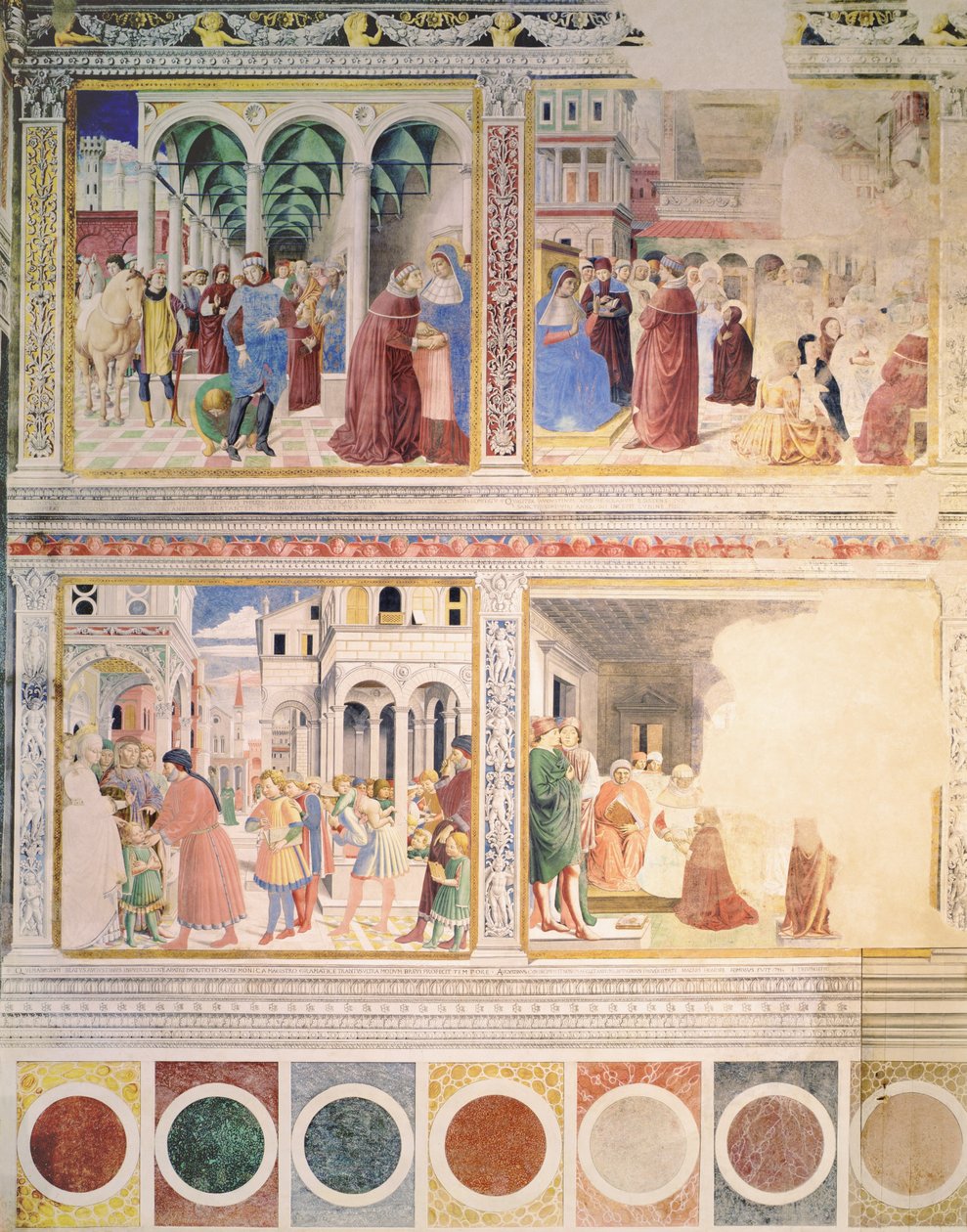 Épisodes de la vie de Saint Augustin - Benozzo di Lese di Sandro Gozzoli