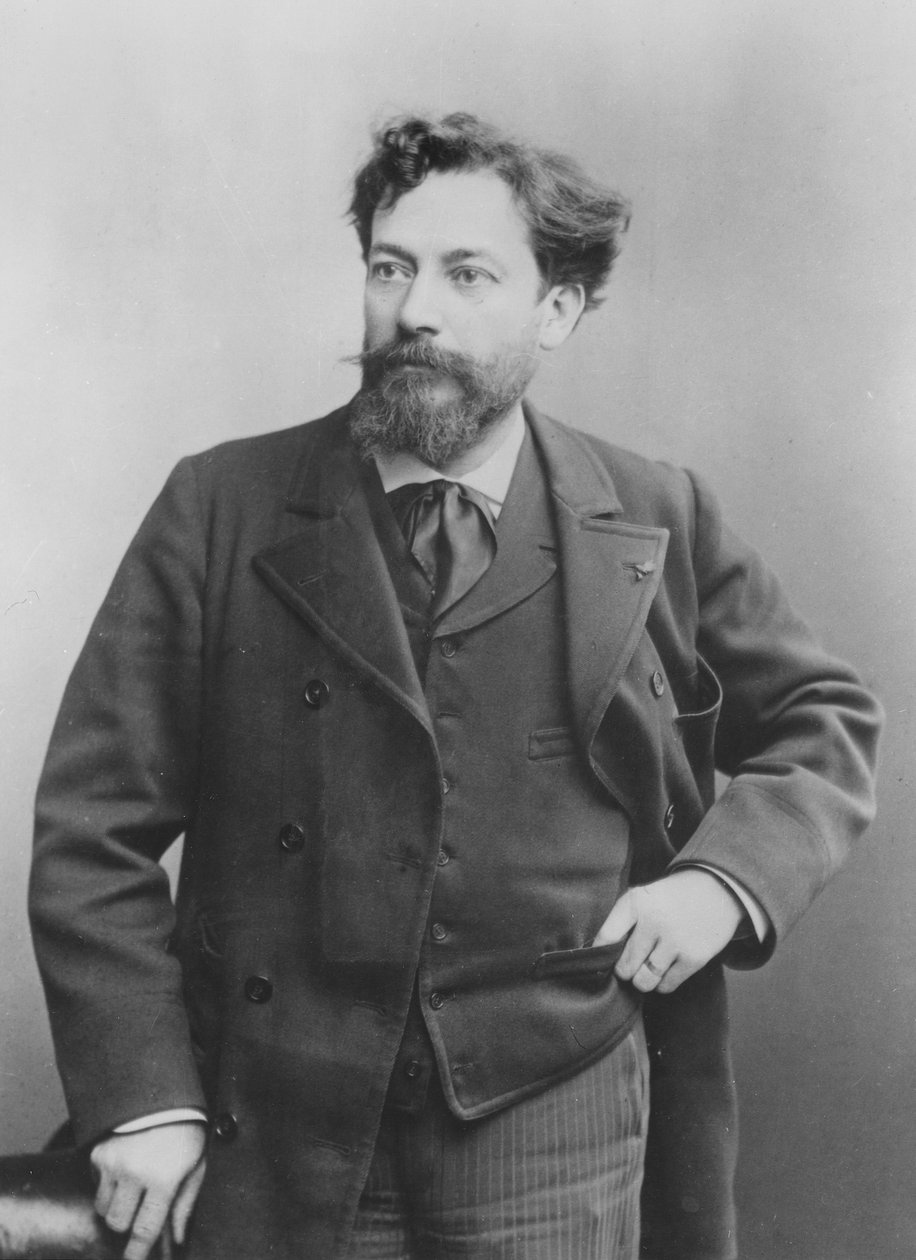 Portrait de Jean François Victor Aicard, 1890 - Benque Studio