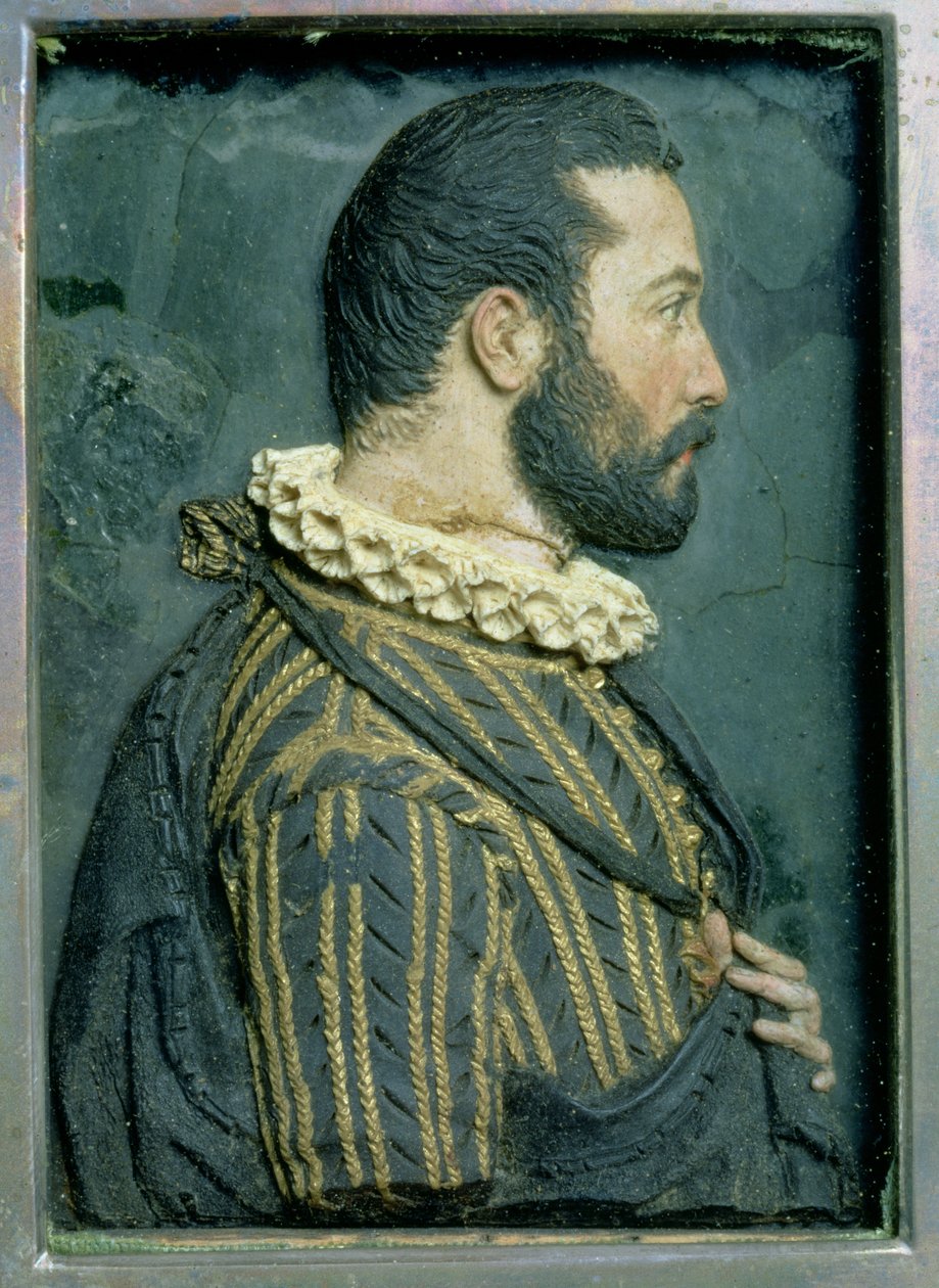 Portrait en relief de François Ier, roi de France (1494-1547) - Benvenuto Cellini