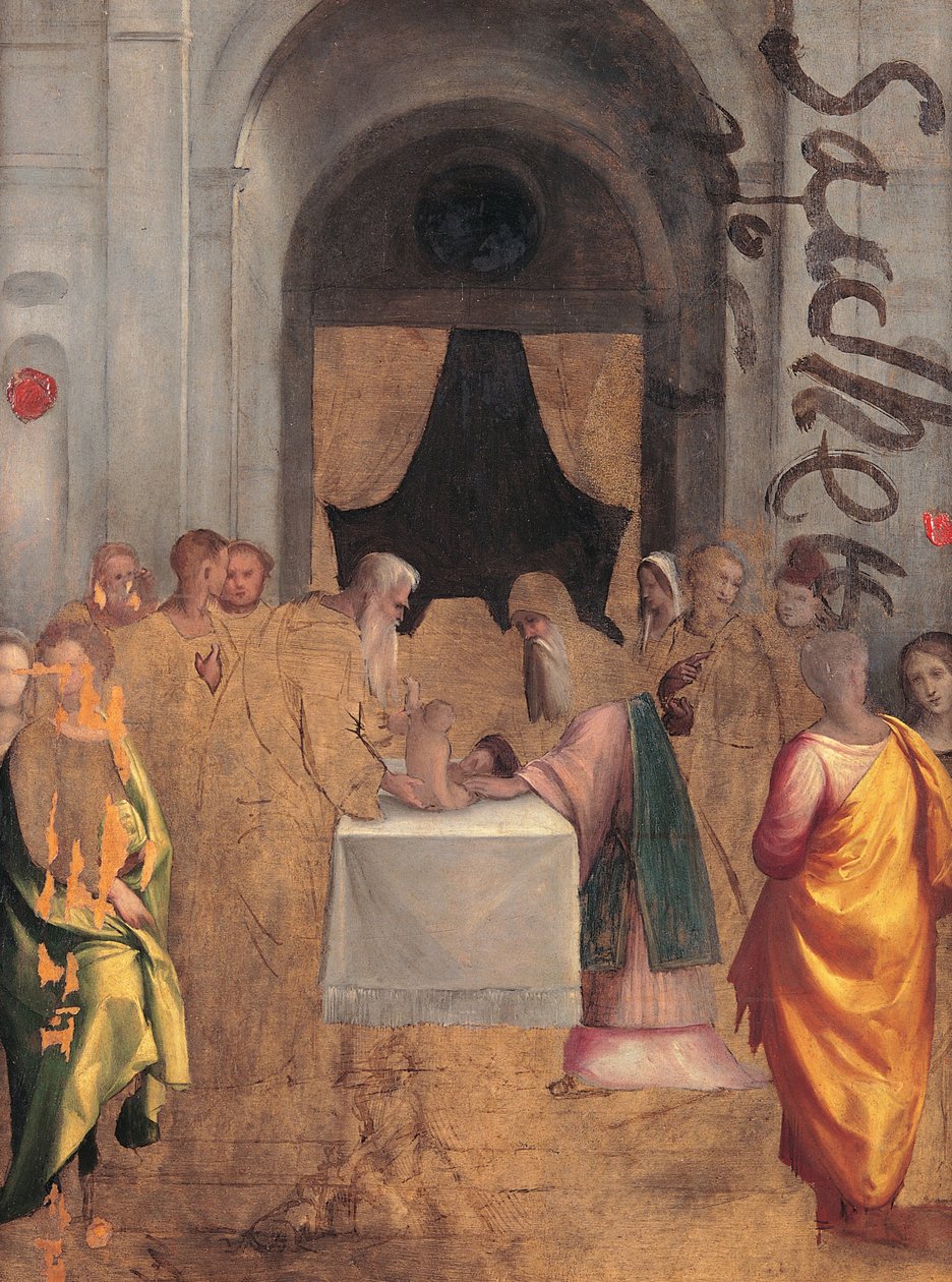 Présentation au Temple - Benvenuto Tisi da Garofalo