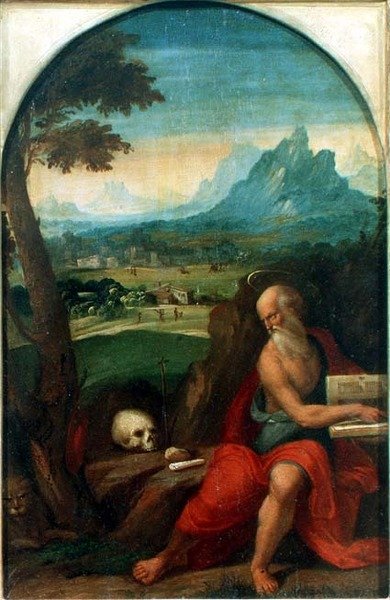 Saint Jérôme - Benvenuto Tisi da Garofalo