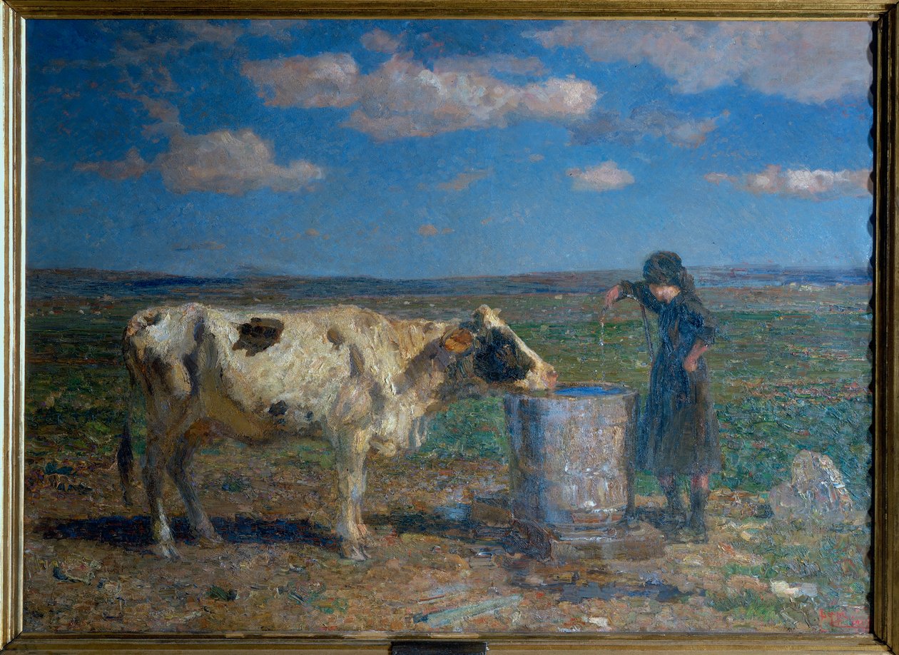 Midi sur les hauts plateaux (peinture) - Beppe Ciardi