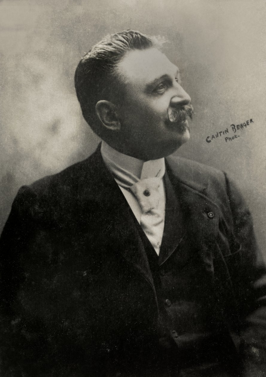 Portrait du baron français Henry De La Vaulx (1870) - Berger & Cautin