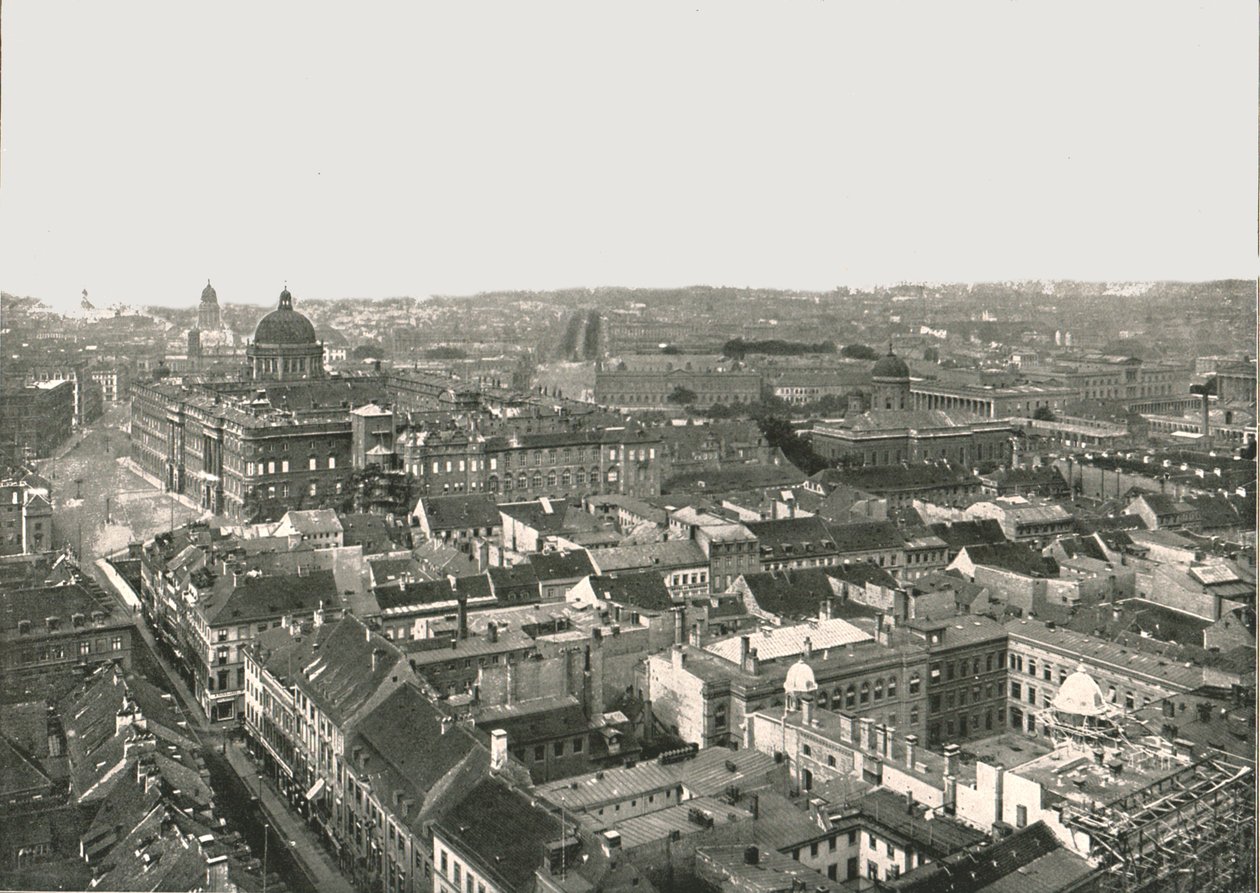 Panorama de la ville de Berlin, Allemagne, 1895 - Berlin Photographic Co