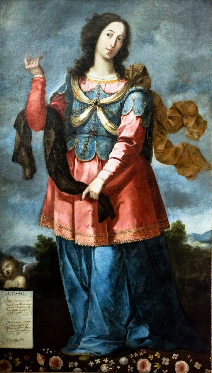 Abisag, jeune Shunamite - Bernab? de (attr. to) Ayala