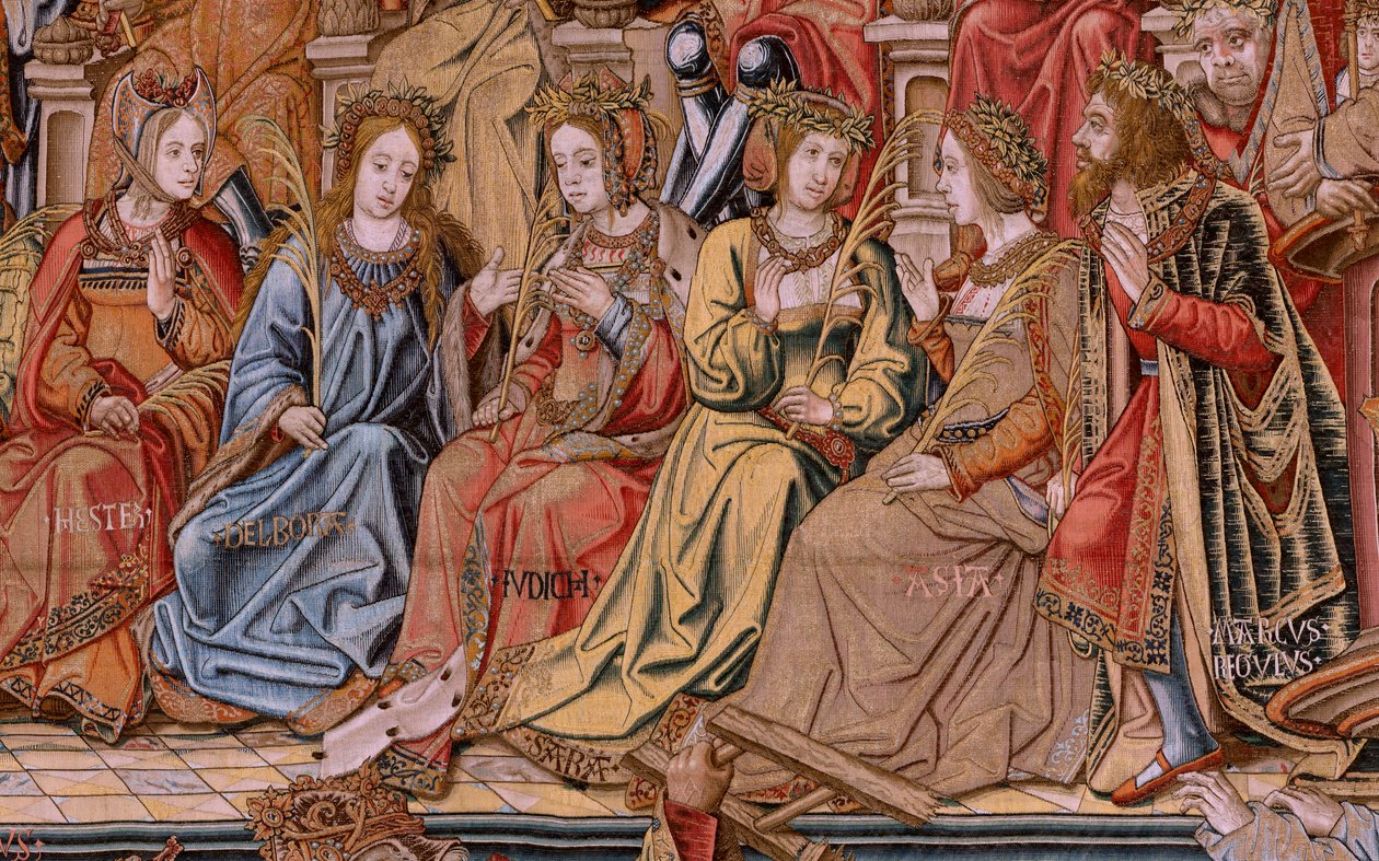 Série Les Honneurs. Honneur. Deuxième tapisserie de la série - Bernaert van (circle of) Orley