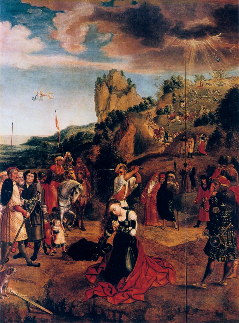 Le Martyre de Sainte Catherine, 16e siècle - Bernard van Orley