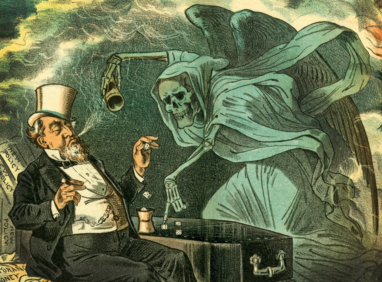 Jouer avec la mort, 1883 - Bernard Gillam