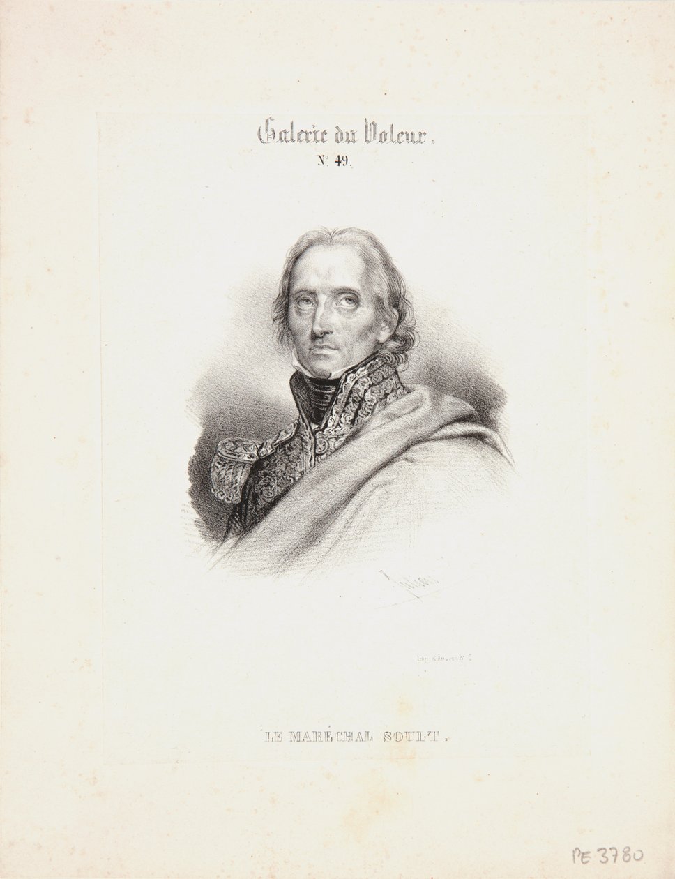 Maréchal Soult, vers 1840 - Bernard Romain Julien