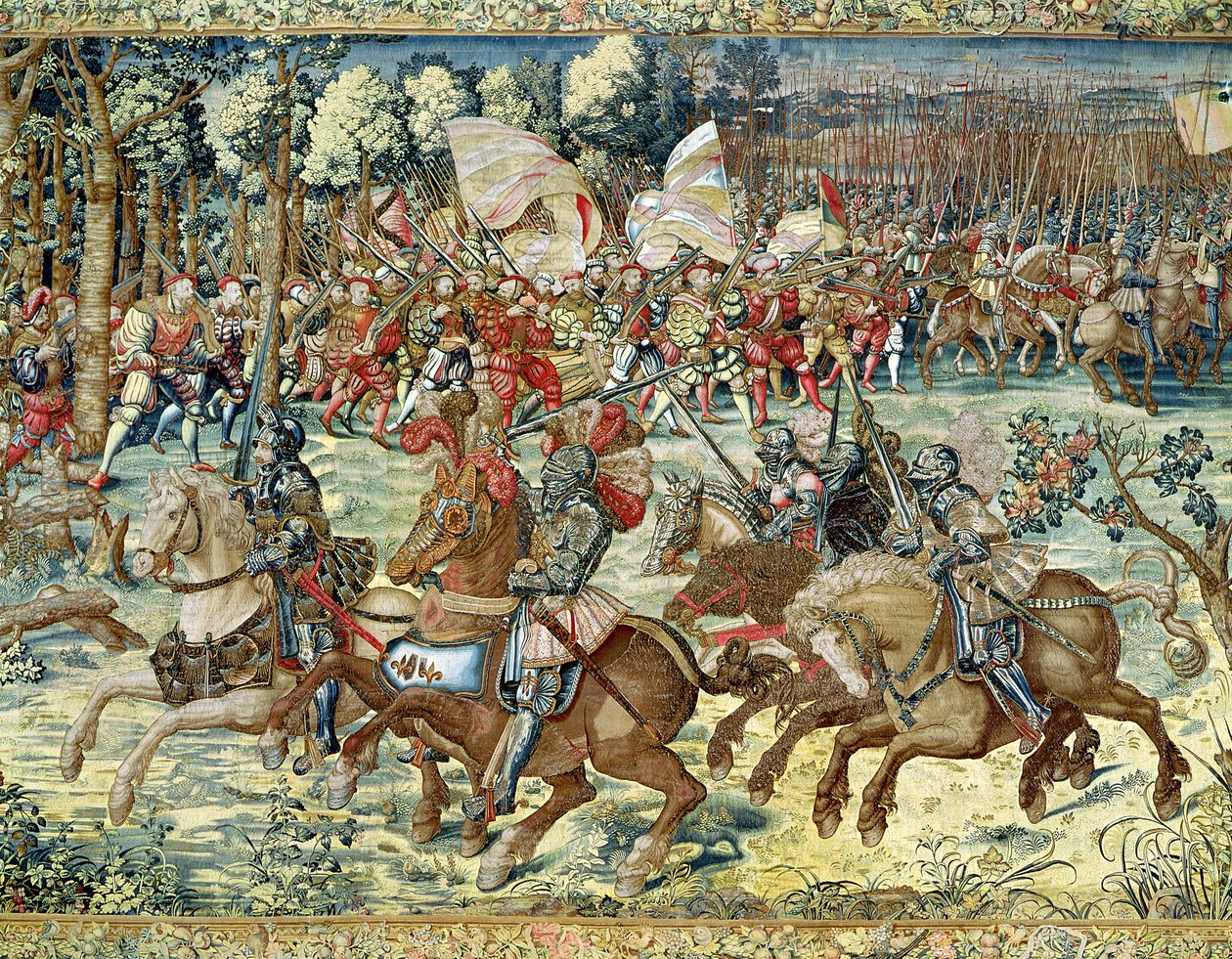 La bataille de Pavie. L