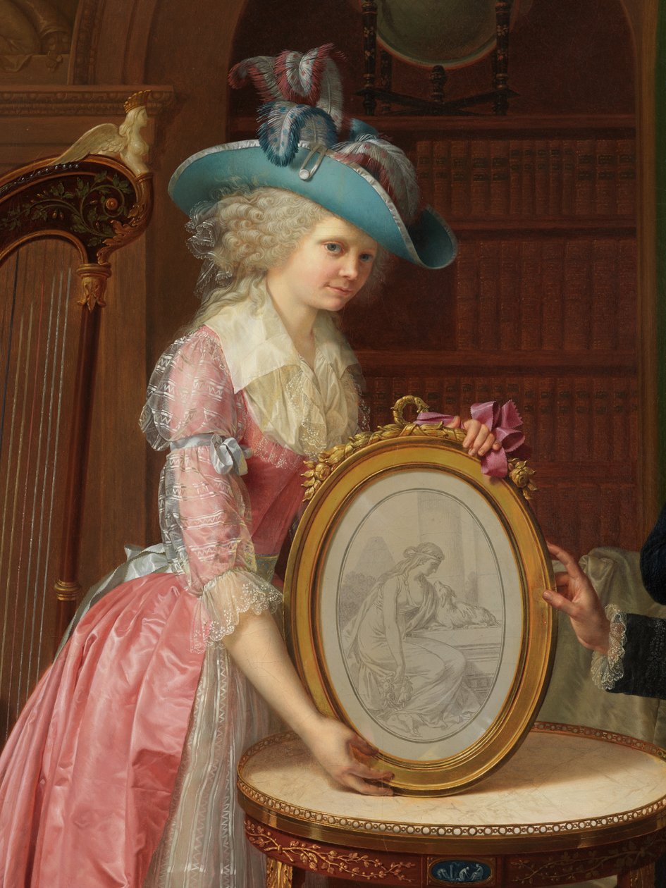 Détail du Portrait de la famille Villers - Bernard Duvivier