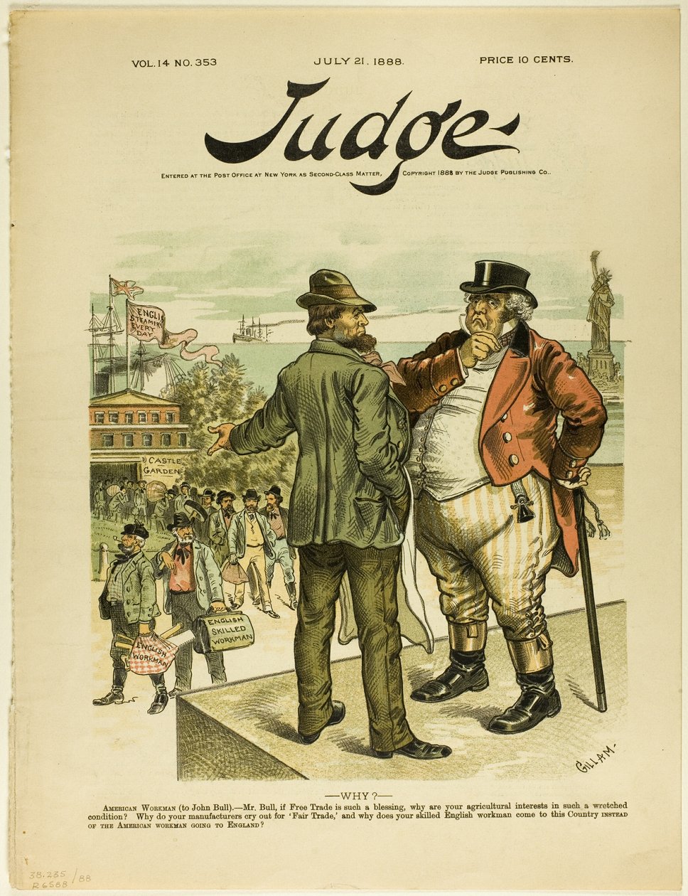 Pourquoi?, de Judge - Bernard Gillam