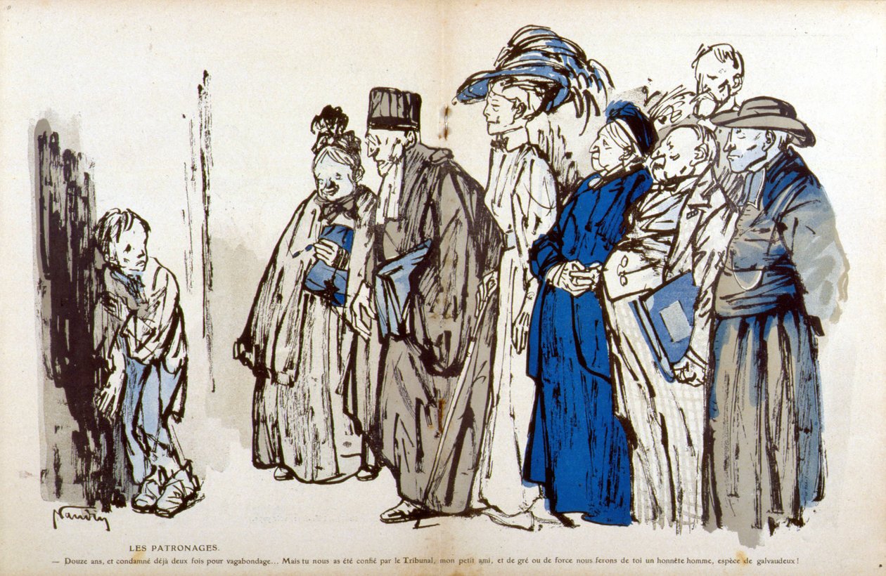 Enfant pauvre et patronages de charité - dans « L