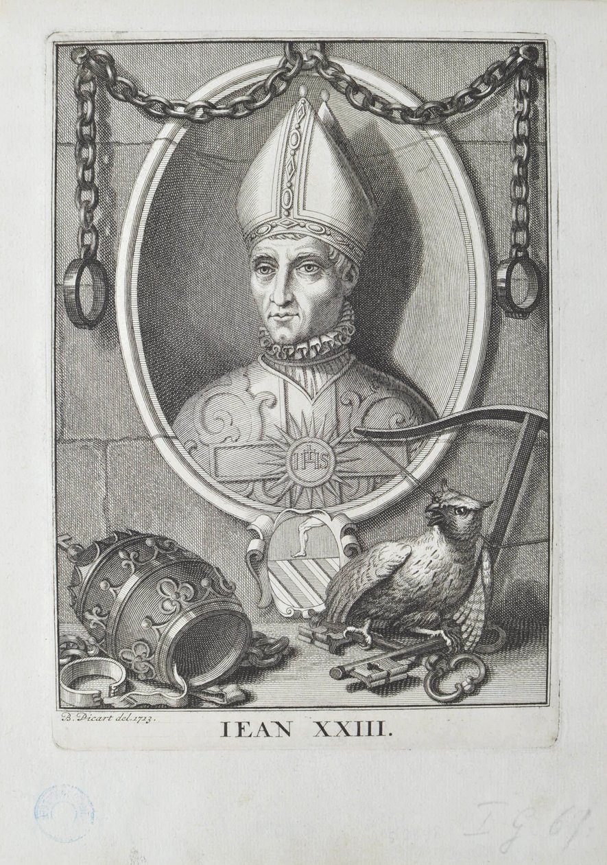 Antipape Jean XXIII Baldassare Cossa - Bernard Picart