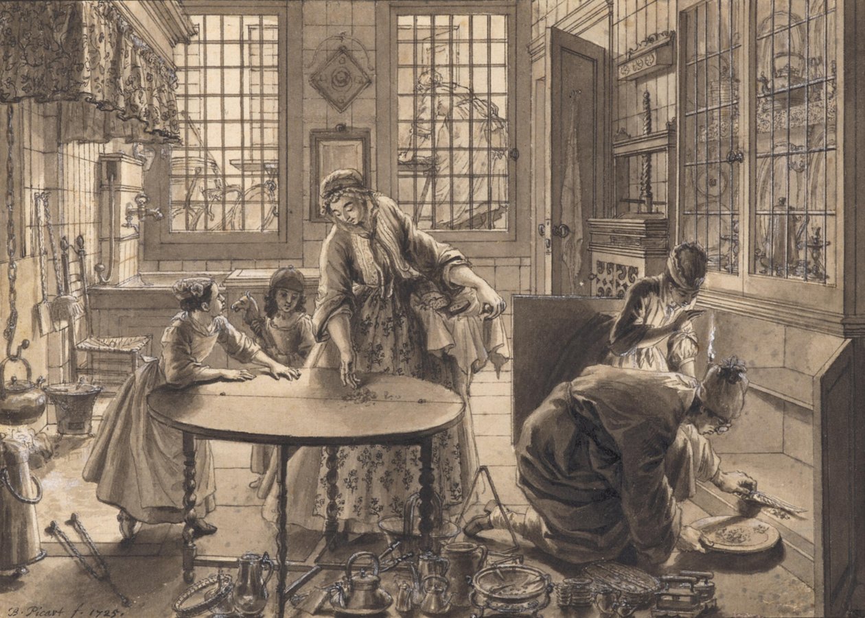 Le nettoyage de la maison avant la Pâque juive - Bernard Picart