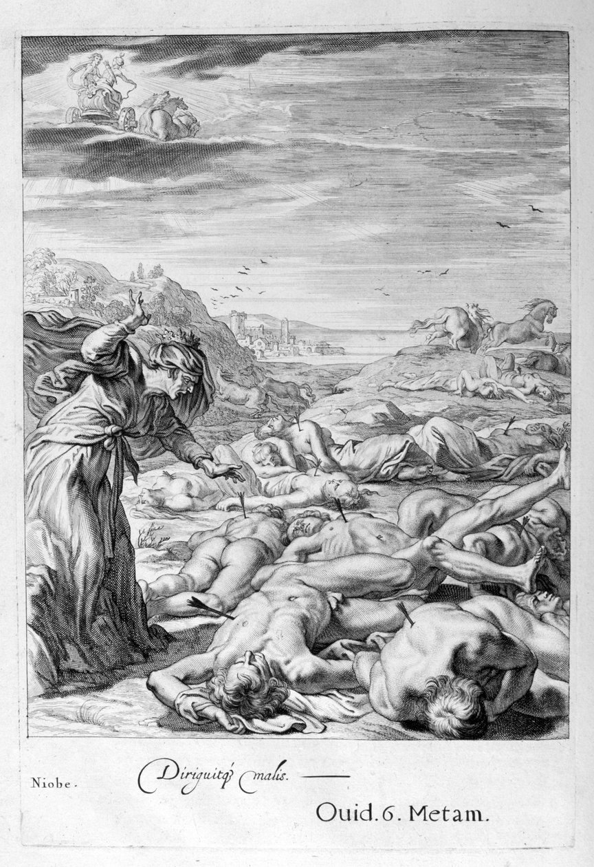 Dans la mythologie grecque, Niobé était une fille de Tantale et de Dionne - Bernard Picart