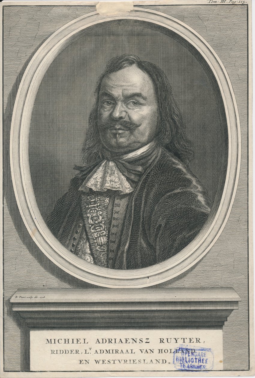 Michiel de Ruyter 1607-1676 Centre du patrimoine Rozet 300 191 d 2 A-51 - Bernard Picart