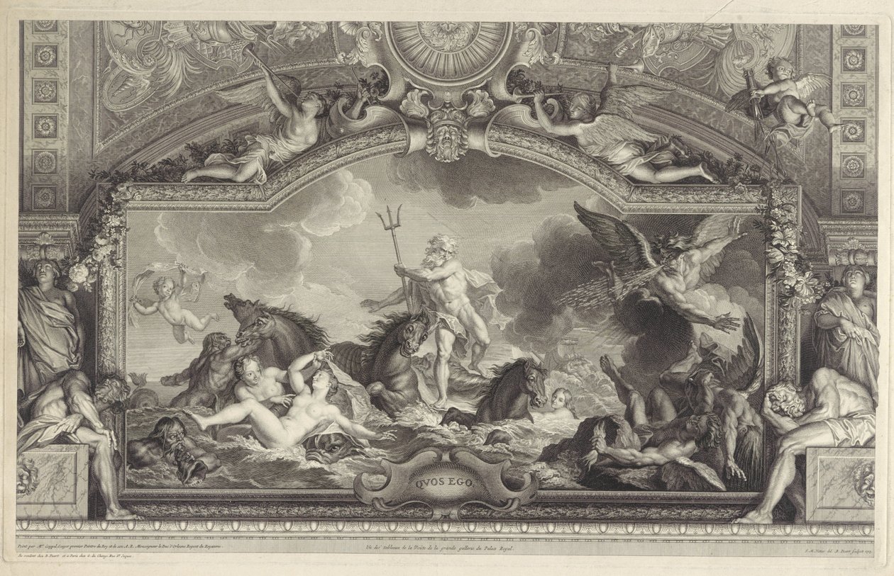 Neptune calme les vagues - Bernard Picart