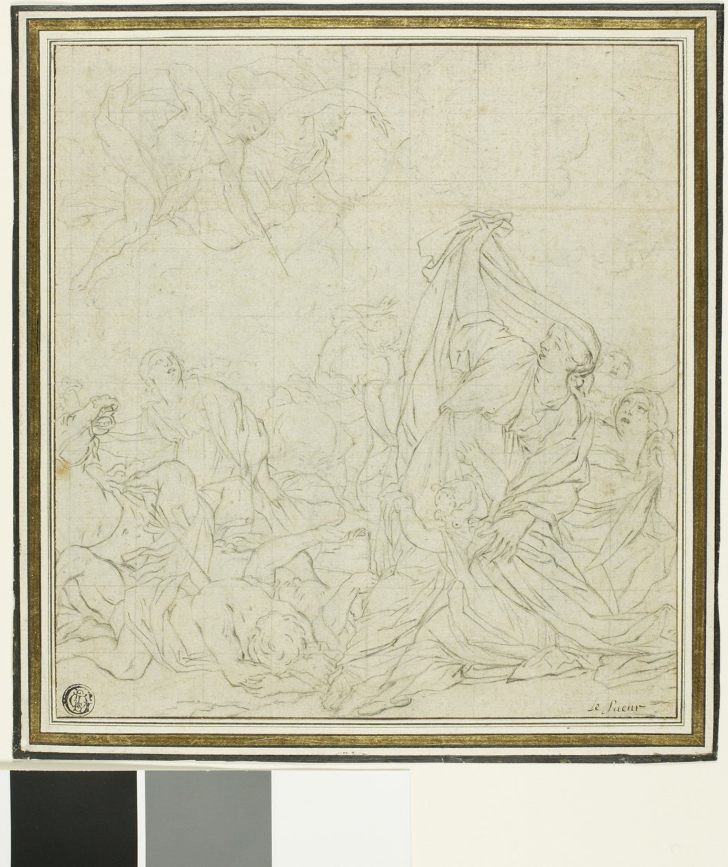 Les enfants de Niobé, tués par Apollon et Artémius - Bernard Picart