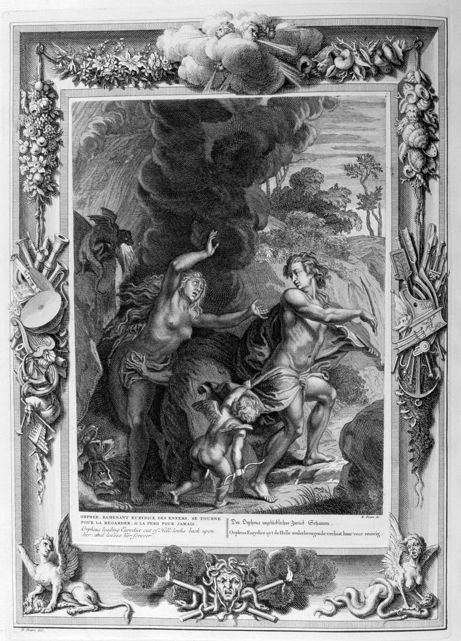 Orphée, conduisant Eurydice hors de l