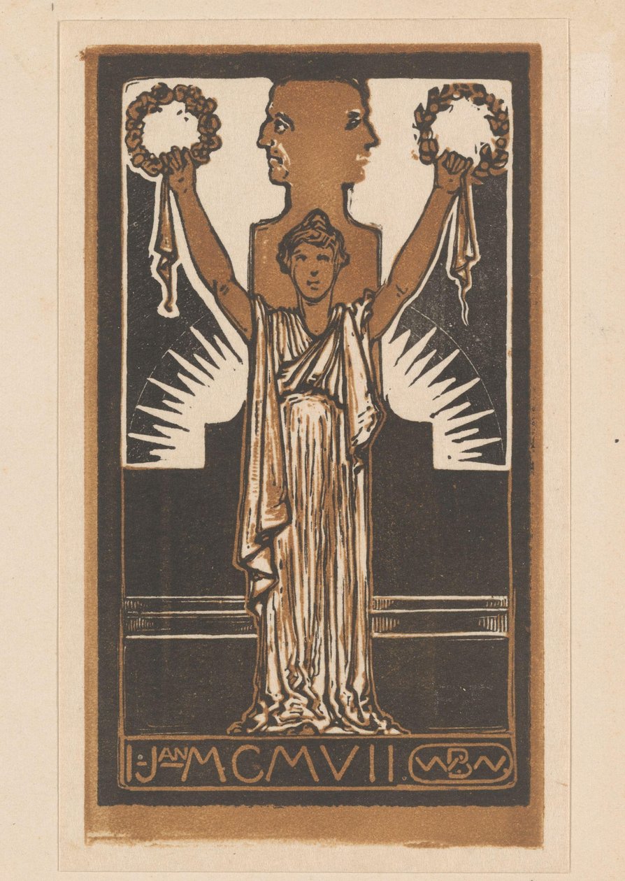Femme en robe romaine - Bernard Willem Wierink