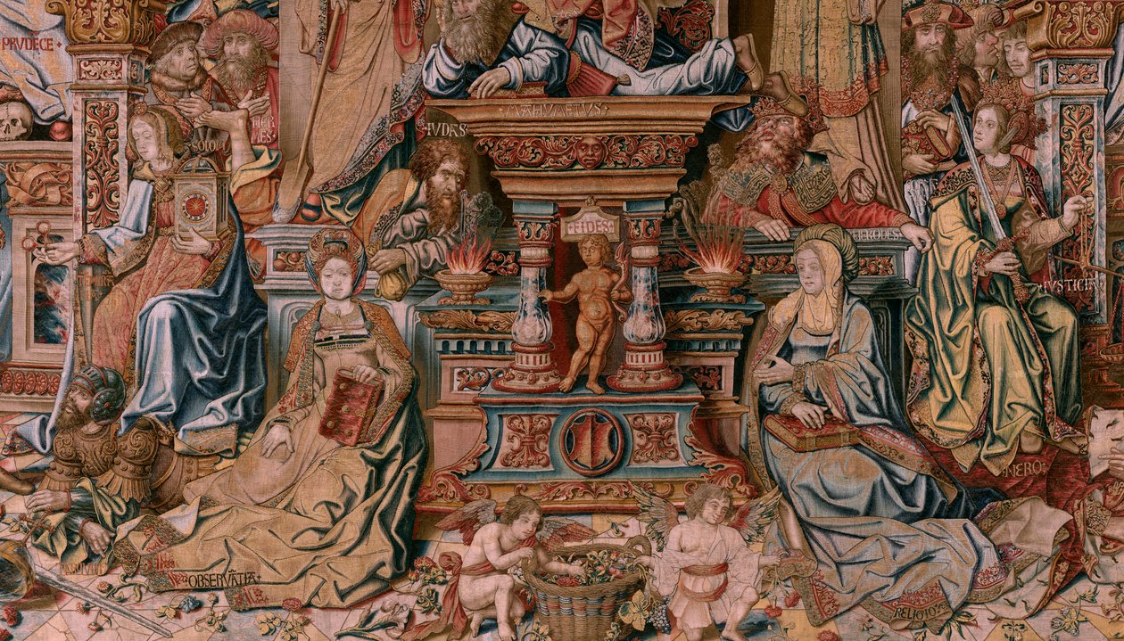 La Foi (première tapisserie de la série) - Bernard van Orley
