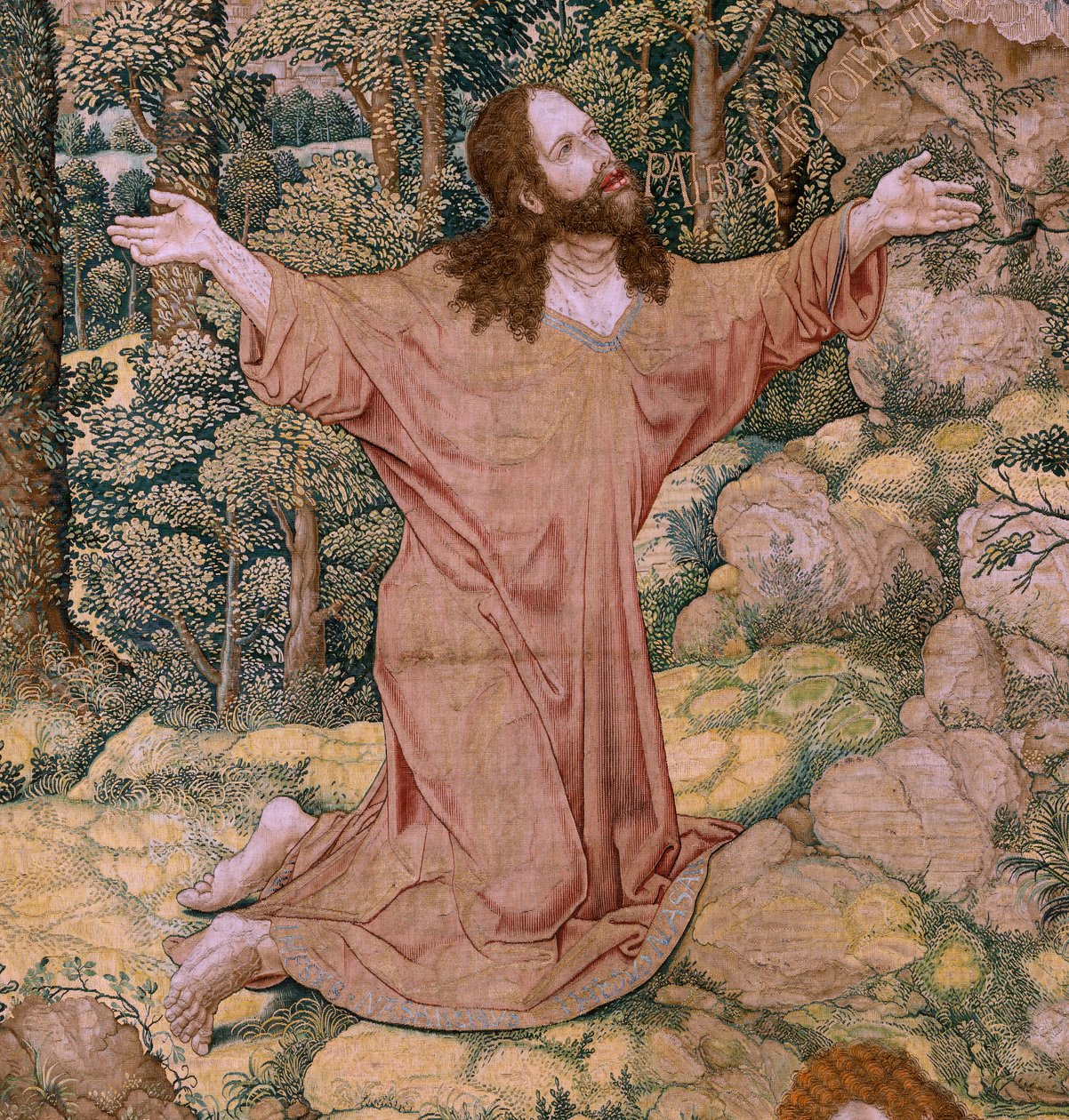 Série La Passion du Christ. Le Christ au Mont des Oliviers - Bernard van Orley
