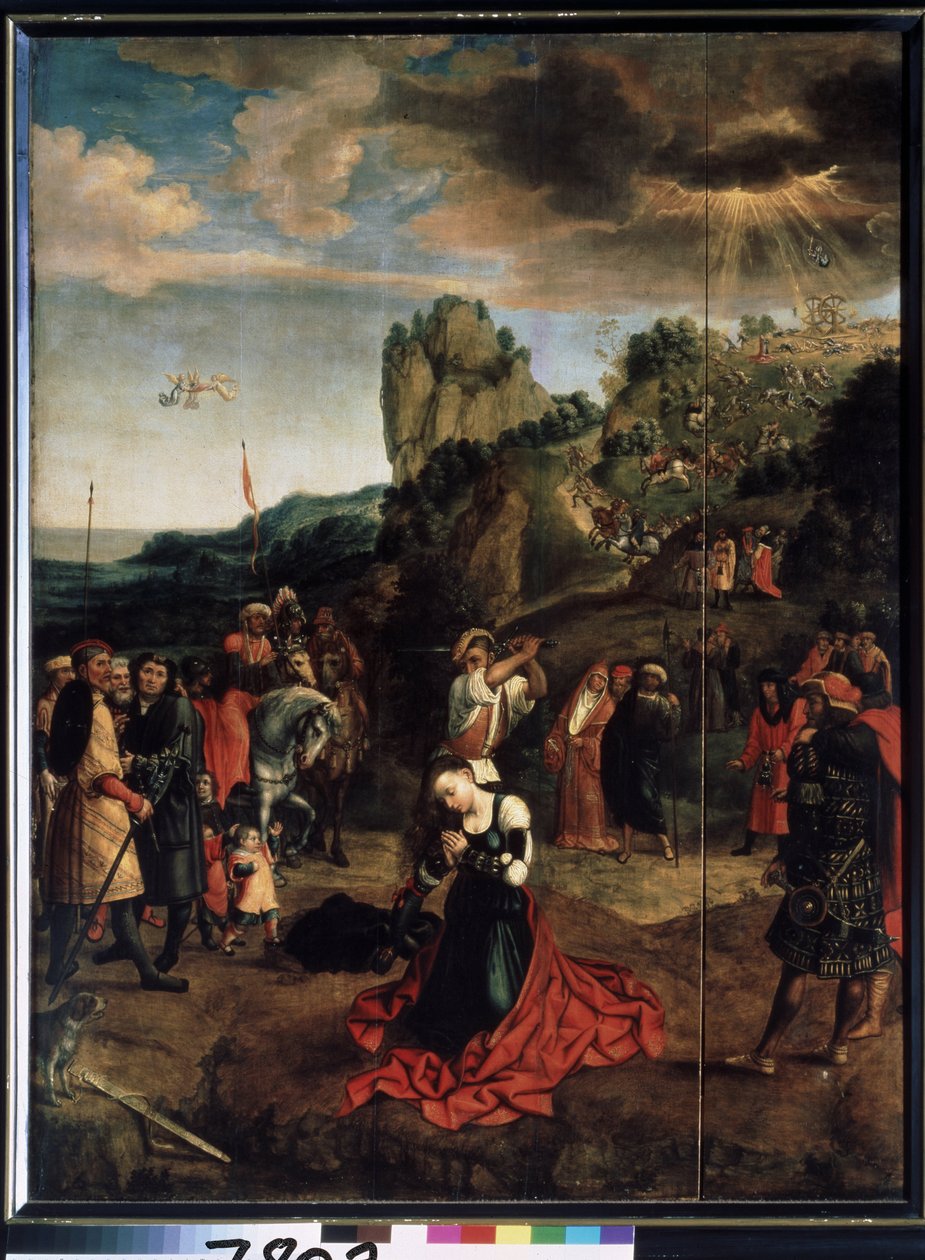 Le martyr de Sainte Catherine - Bernard van Orley