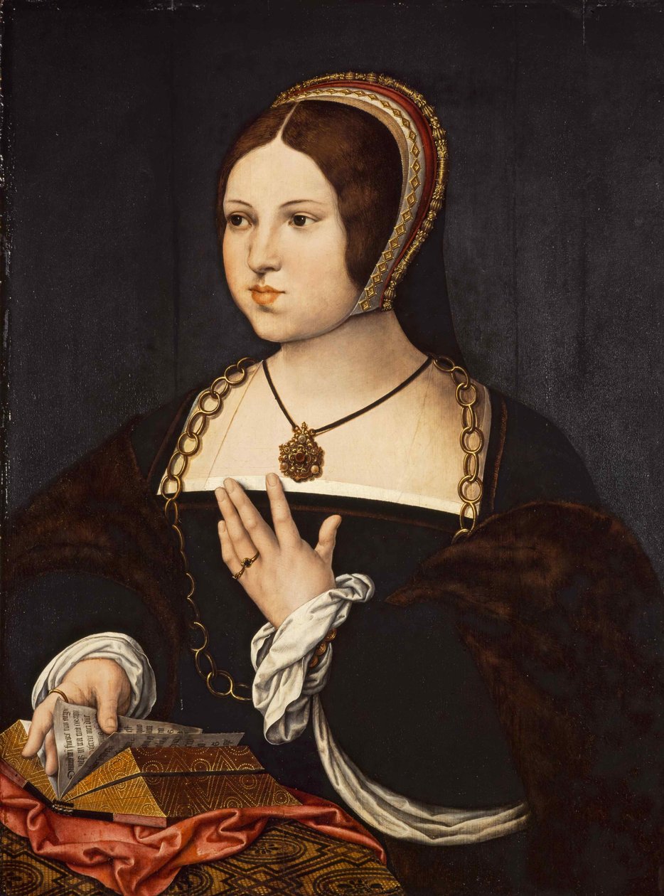 Portrait de Marie Haneton, vers 1518 - Bernard van Orley