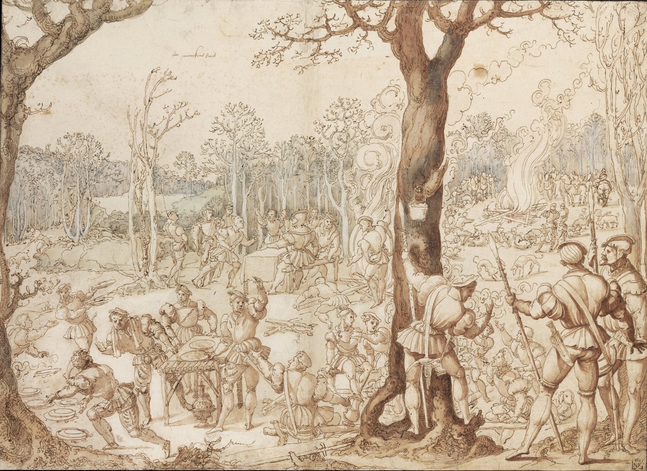 Partage du gibier, 1525-1535 - Bernard van Orley
