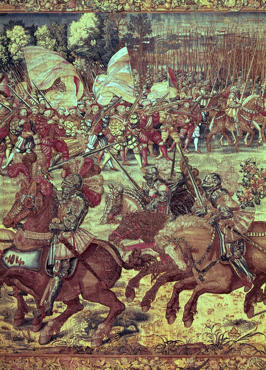 La Bataille de Pavie (détail) - Bernard van Orley