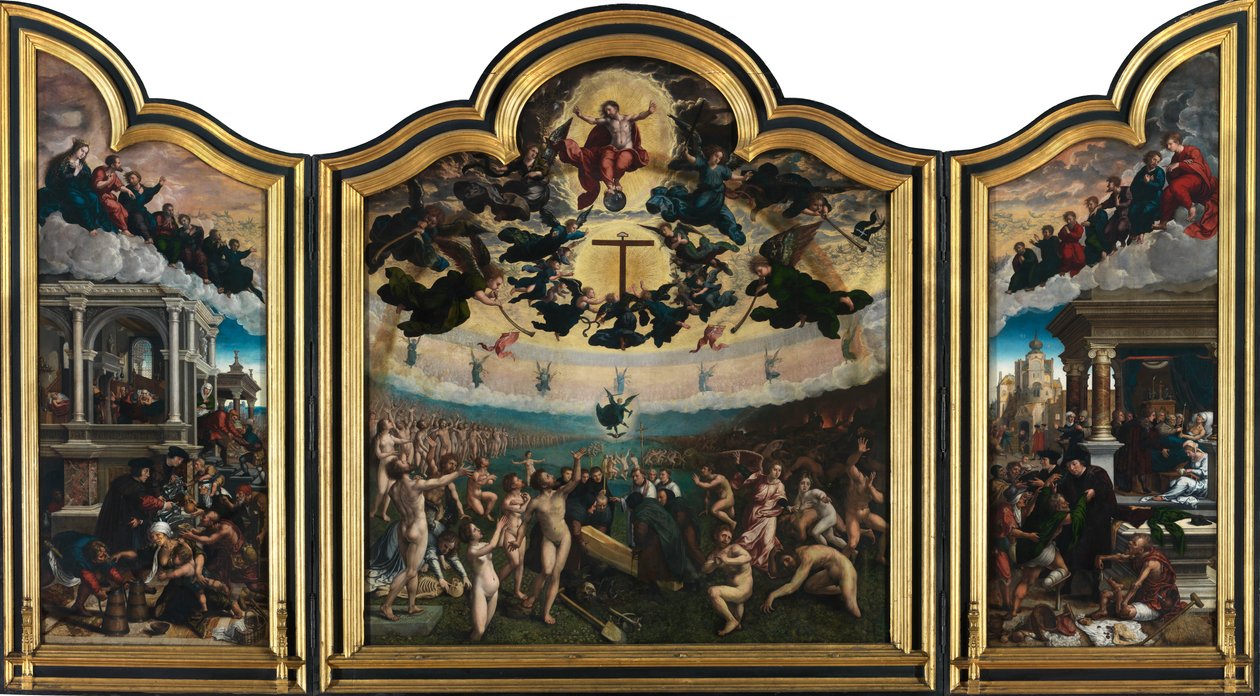Le Jugement Dernier et les Sept Œuvres de Miséricorde - Bernard van Orley