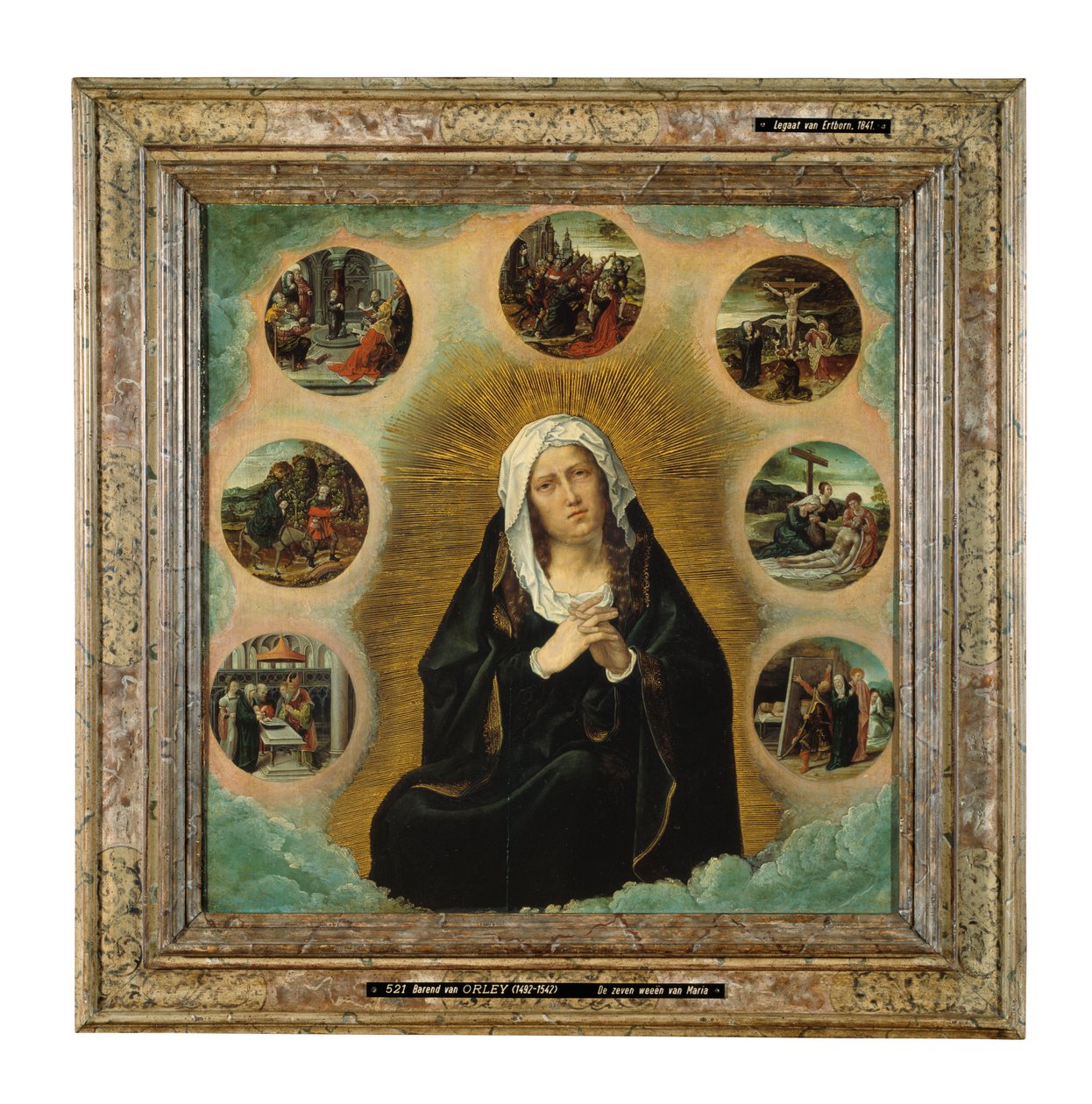 Les Sept Douleurs de Marie - Bernard van Orley