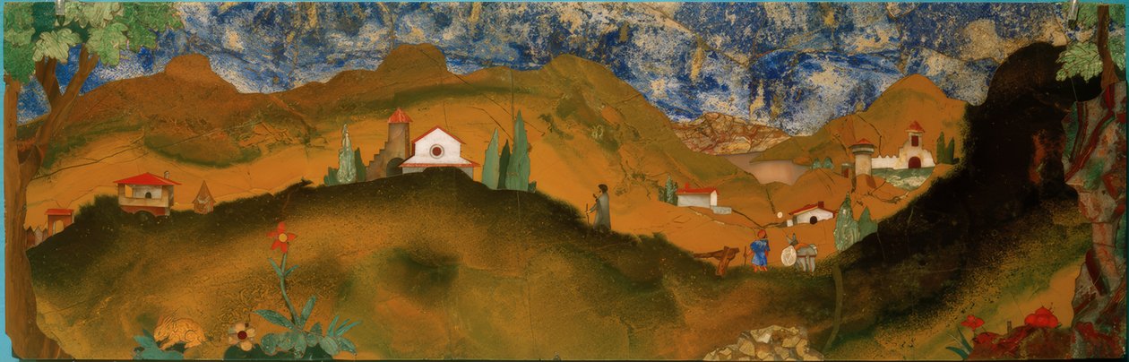 Paysage toscan - Bernardino Barbatelli