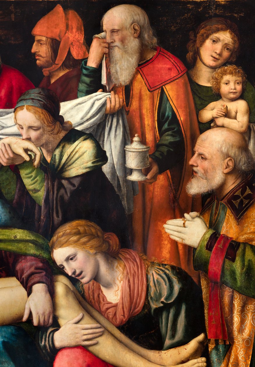 Milan, Église de San Giorgio al Palazzo, Bernardino Luini, Déposition - Bernardino Luini
