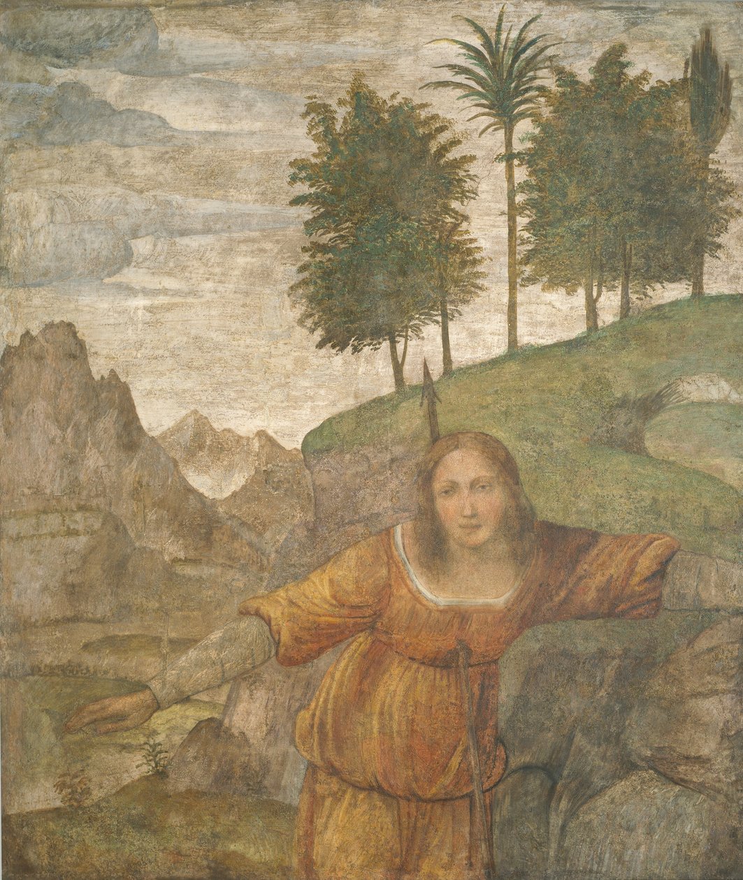 Procris percée par le javelot de Céphale, vers 1520-1522 - Bernardino Luini