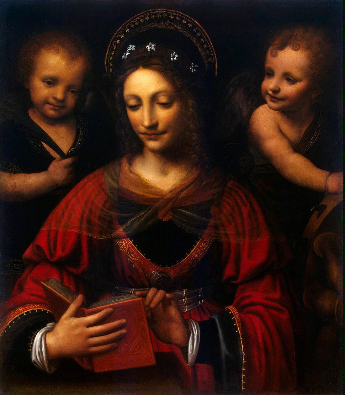 Sainte Catherine | Bernardino Luini | Estampe d'art