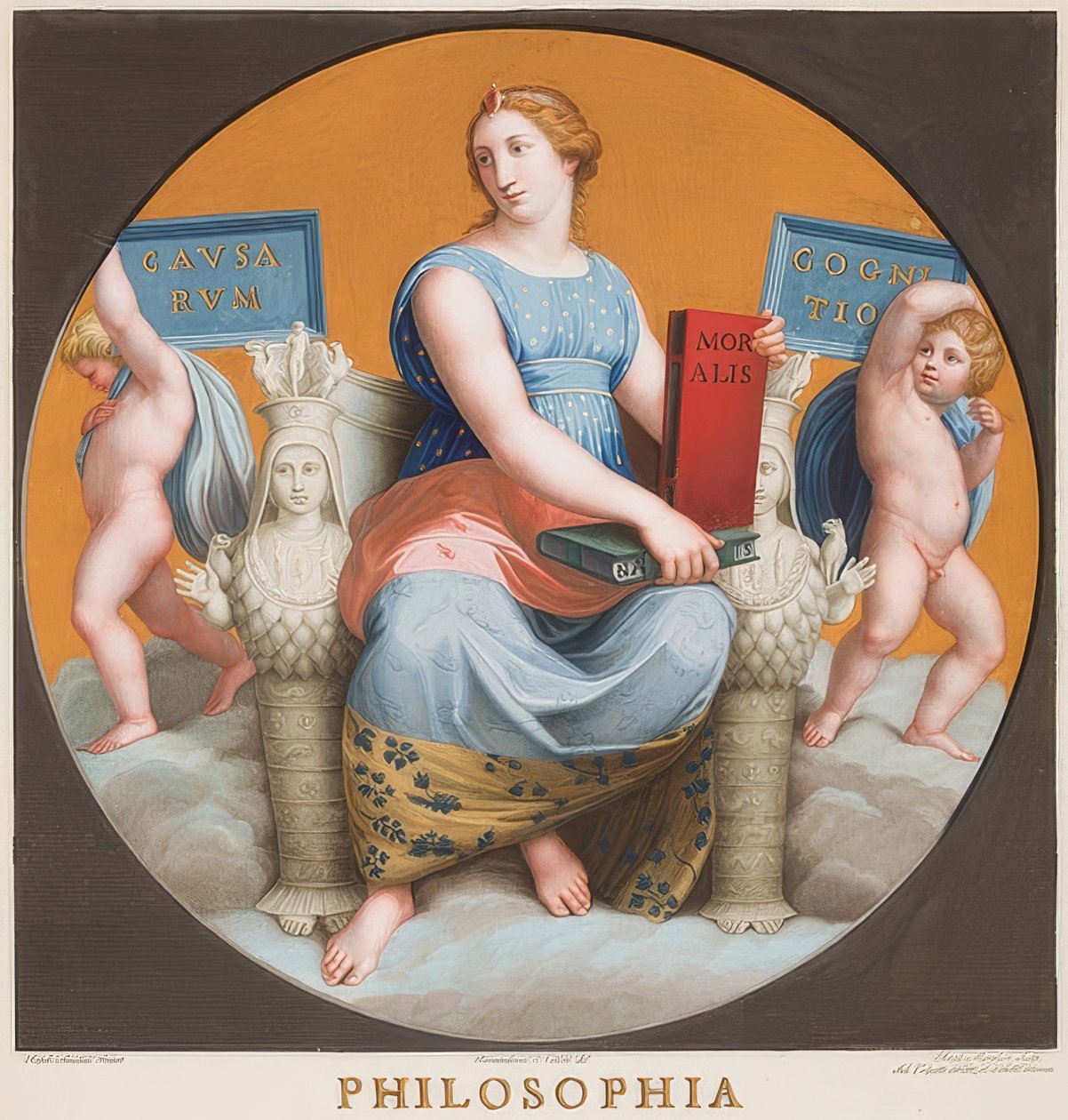 Philosophie (Stanze della Segnatura) - Bernardino Nocchi