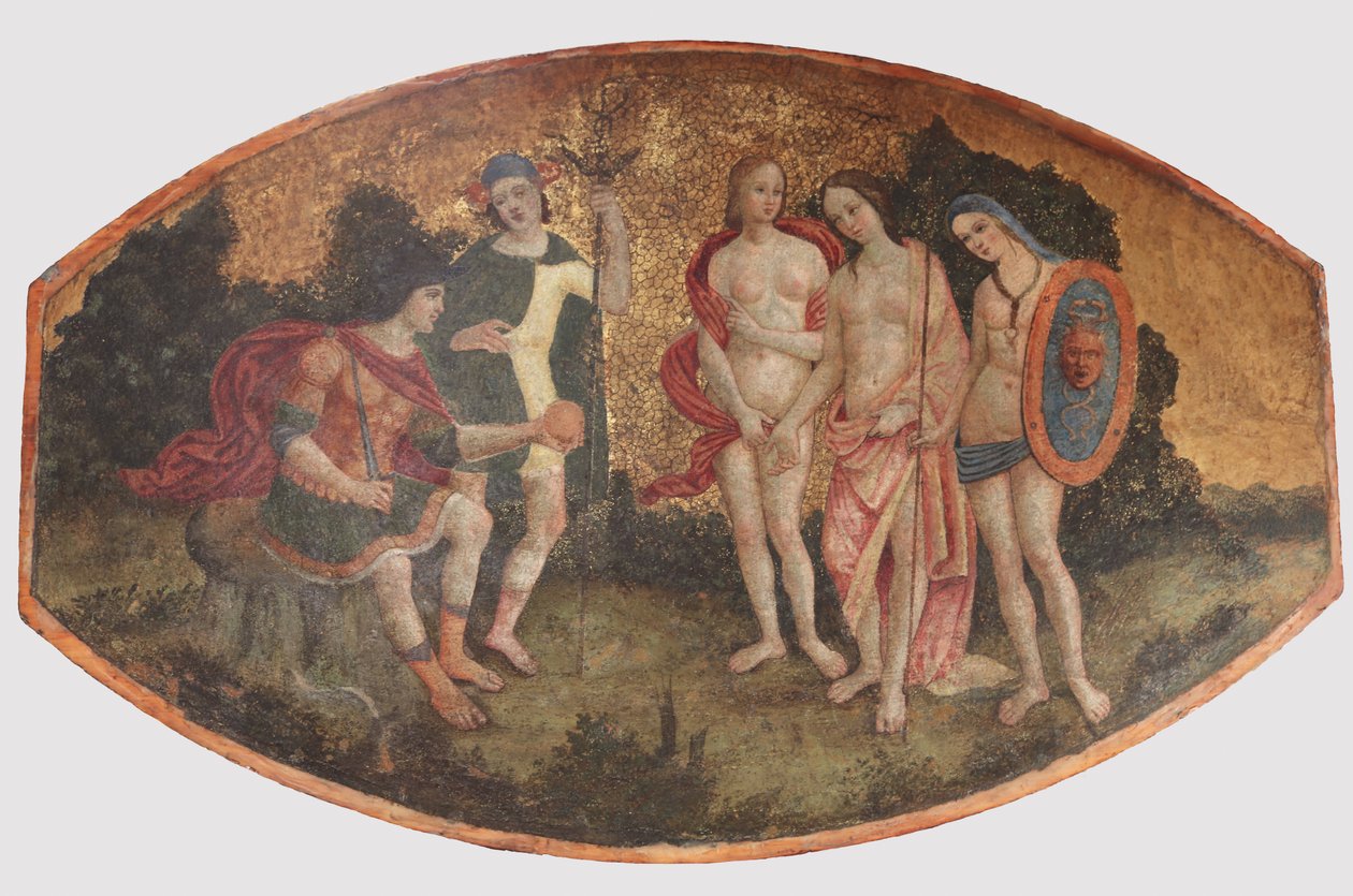Le Jugement de Pâris, vers 1509 - Bernardino Pinturicchio