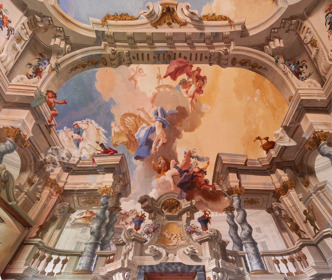 La Chute de Phaéton - Bernardino and Fabrizio Galliari