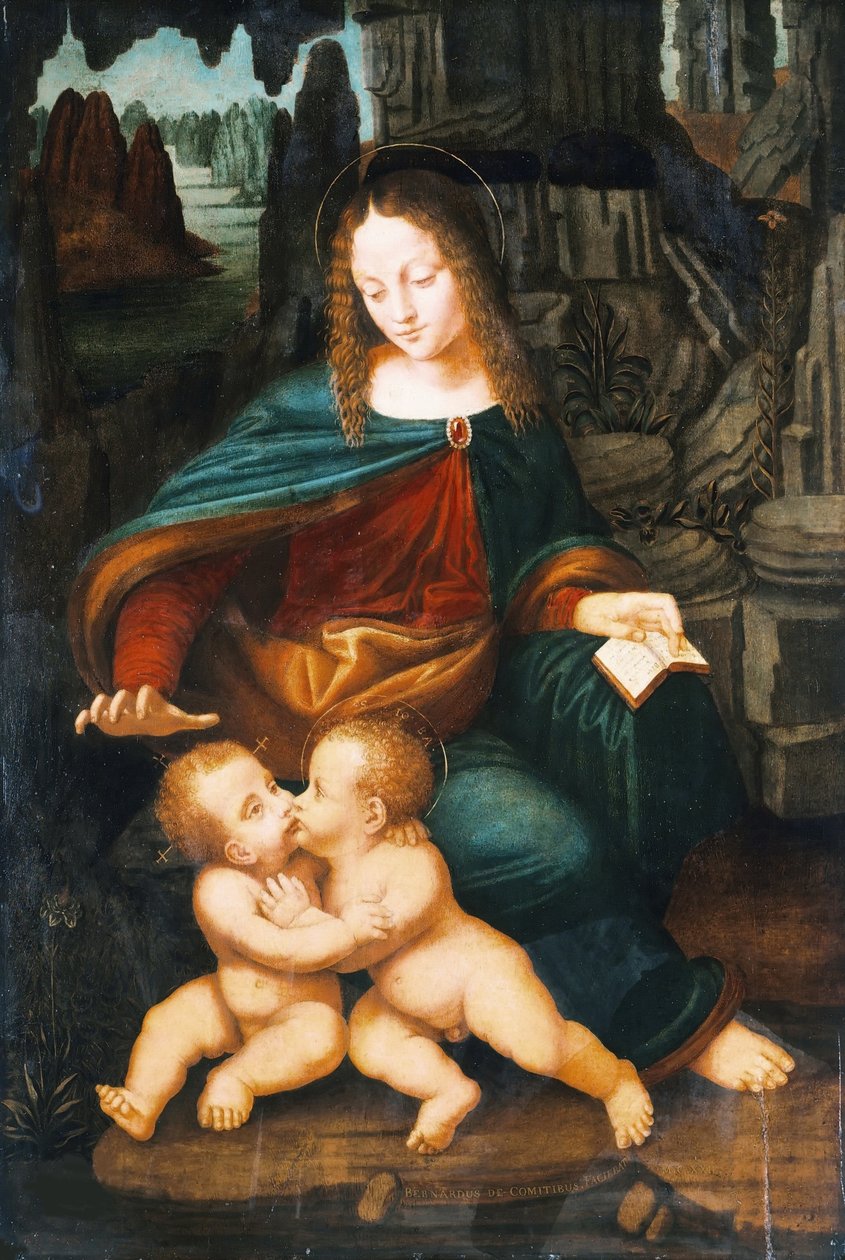 Madone et enfant avec le petit Saint Jean, vers 1496 - Bernardino de Conti