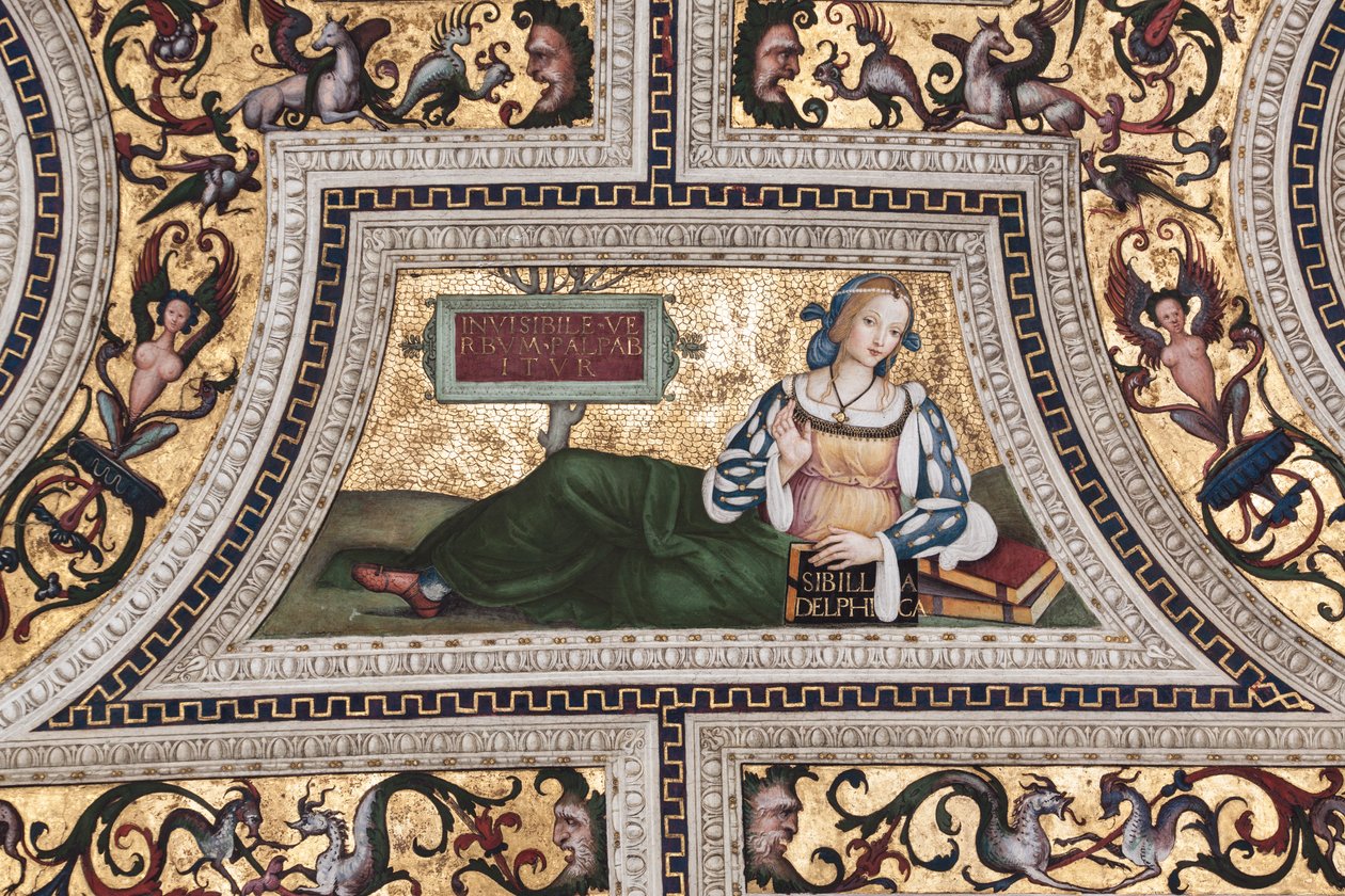 Sibylle de Delphes (détail) - Bernardino di Betto Pinturicchio
